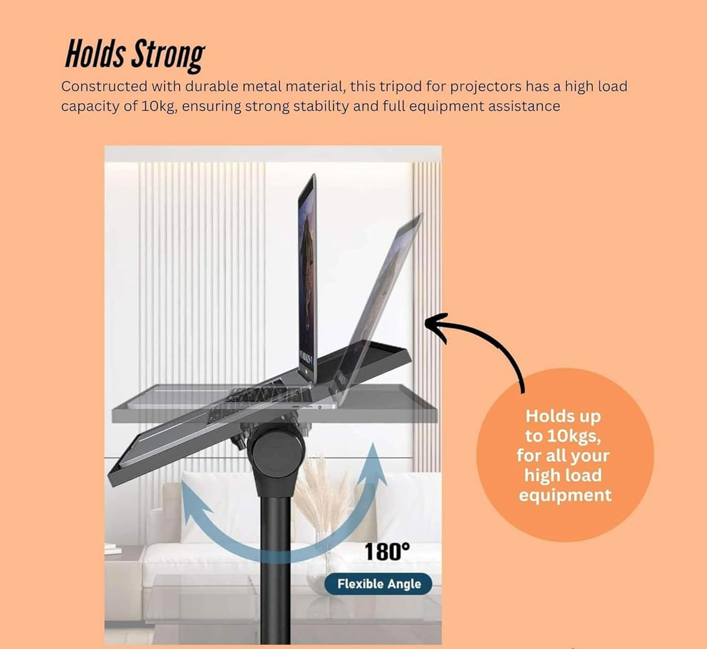 Adjustable Laptop Stand Tripod