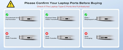 16" FHD SingleMonitor 1200P Plug & Play Enhanced Productivity Dual Screen Portable Monitor for Windows/Mac/Android