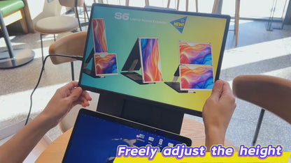 16" FHD SingleMonitor 1200P Plug & Play Enhanced Productivity Dual Screen Portable Monitor for Windows/Mac/Android